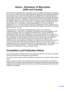 Page 5iii
Notice - Disclaimer of Warranties 
(USA and Canada)
BROTHERS LICENSOR(S), AND THEIR DIRECTORS, OFFICERS, EMPLOYEES OR AGENTS 
(COLLECTIVELY BROTHERS LICENSOR) MAKE NO WARRANTIES, EXPRESS OR IMPLIED, 
INCLUDING WITHOUT LIMITATION THE IMPLIED WARRANTIES OF MERCHANTABILITY 
AND FITNESS FOR A PARTICULAR PURPOSE, REGARDING THE SOFTWARE. BROTHERS 
LICENSOR(S) DOES NOT WARRANT, GUARANTEE OR MAKE ANY REPRESENTATIONS 
REGARDING THE USE OR THE RESULTS OF THE USE OF THE SOFTWARE IN TERMS OF 
ITS CORRECTNESS,...