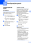 Page 2921
3
3
Configurações de 
papéis
3
Tipo de Papel3
Configure o aparelho para o tipo de papel que 
está utilizando. Isto lhe proporcionará a 
melhor qualidade de impressão.
aExecute uma das alternativas:
„Para configurar o tipo de papel para 
Mutiuso, pressione Menu, 1, 1, 1, 
1.
„Para configurar o tipo de papel para 
Bandeja Nr.1, pressione Menu, 1, 
1, 1, 2.
bPressione a ou b para selecionar Fino, 
Comum, Espesso, Mais espesso, 
Transparência ou 
Papel Reciclado.
Pressione OK.
cPressione Parar/Sair....