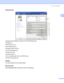 Page 50Driver and Software
40
2
Advanced tab2
 
Change the tab settings by clicking one of the following icons:
Scaling (1)
Reverse Print (2)
Use Watermark (3)
Header-Footer Print (4)
Toner Save Mode (5)
Secure Print (6)
Administrator (7)
User Authentication (8) (HL-3070CW only)
Other Print Options (9)
Scaling2
You can change the print image scaling.
Reverse Print2
Check Reverse Print to rotate the data by 180 degrees.
1
4
2
3
6
5
7
8
9
 