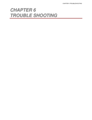 Page 211CHAPTER 6 TROUBLESHOOTING
6 
6C
C
H
H
A
A
P
P
T
T
E
E
R
R
 
 
6
6
T
T
R
R
O
O
U
U
B
B
L
L
E
E
 
 
S
S
H
H
O
O
O
O
T
T
I
I
N
N
G
G
 