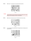 Page 1334-10
☛
☛☛ ☛ 13.Attach cover 1 and secure it to the printer with the screws ➁.
1
2
ZAEP671E
Fig. 4-14
✒ Note
Insert the fastener into the hole after ensuring that the center push-in peg is
pulled out from the fastener as shown in the illustration.
☛
☛☛ ☛ 14.Attach cover 2 and secure cover 2 to the printer with the two screws.
ZAEP681E 
Fig. 4-15
☛
☛☛ ☛ 15.Turn the adjuster at the center bottom of the paper feed unit clockwise until it
touches the floor.
ZAEP100E 
Fig. 4-16
 