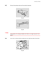 Page 154CHAPTER 4 OPTIONS
4-31
☛
☛☛ ☛ 3.Remove the adhesive tape and the packing materials.
ZAEP420E 
Fig. 4-48
ZAEP530E 
Fig. 4-49
✒ Note
If the Duplex unit is already installed, the holder is no longer required. Go to
step 8.
☛
☛☛ ☛ 4.Use a coin to remove the two screws from the right hand side of the printer.
ZAEP201E 
Fig. 4-50
 