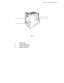 Page 31CHAPTER 1 ABOUT THIS PRINTER
1-7
3
4
2 1
Fig. 1-5
1 Right cover
2 Lower right cover
3 Printer board cover
4 Power cord inlet
 