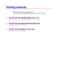 Page 421-18
P P
r r
i i
n n
t t
i i
n n
g g
   
m m
e e
t t
h h
o o
d d
s s
This printer has various printing methods.
Choose the best printing method that you require for your print job.
♦ To print from the standard paper tray 1 or 2.
See “Loading Paper in the Standard paper tray” in this chapter.
♦ To print from the optional Multi-purpose tray
See “Multi-purpose tray” in chapter 4.
♦ To print from the optional Lower tray
See “Lower Tray Unit” in chapter 4.
 