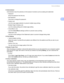 Page 52Driver and Software
43
3
Administrator
Administrators have the authority to limit access to functions such as scaling and watermark.
 Password
Enter the password into this box.
 Set Password
Click here to change the password.
 Copies Lock
Lock the copy pages selection to prevent multiple copy printing.
 Multiple Page & Scaling Lock
Lock the scaling setting and multiple page setting.
 Colour/Mono Lock
Lock the Colour/Mono settings as Mono to prevent colour printing.
 Watermark Lock
Lock the current...