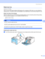 Page 125Rout i ne  Ma i nt e na nce
116
6
Waste toner box6
Order No. WT-100CL
After you have printed approximately 20,000 pages at 5% coverage for CMYK each, you must change the 
waste toner box. The actual number of printed pages will vary depending on the print jobs and paper you use.
Waste Toner Box Full message6
When the waste toner box is full, the following message appears on the LCD and the printer will stop printing. 
When you see this message, you must replace the waste toner box:
 
Waste Toner Full...