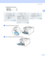 Page 24Printing Methods
15
2
Macintosh® printer driver
Paper Size........................ (1)
Media Type...................... (2)
Paper Source................... (3)
bOpen the MP tray and lower it gently. 
cPull out the MP tray support and unfold the flap (1).     
12
3
1
 