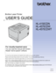 Page 1USER’S GUIDE
Brother Laser Printer
HL-4150CDN 
HL-4570CDW 
HL-4570CDWT 
 
For visually-impaired users
You can read this manual with Screen 
Reader ‘text-to-speech’ software.
You must set up the hardware and install the driver before you can use the machine.
Please use the Quick Setup Guide to set up the machine. You can find a printed copy in the box.
Please read this User’s Guide thoroughly before you use the machine.
Please visit us at http://solutions.brother.com/
 where you can get product support,...