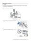 Page 141ROUTINE MAINTENANCE AND CONSUMABLE REPLACEMENT   7 - 15
Replacing the Fuser unit
WARNING
Turn the power switch off, unplug the AC power cord and allow the printer to cool for at least 30 
minutes before replace the fuser unit.
Follow the procedure below to replace the fuser unit.
1Push up button B (1) and fully open the front cover 
(2).
2Push the lever on left side of the paper outlet cover 
and open the paper outlet cover
 