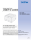 Page 1USER’S GUIDE
Brother Laser Printer
HL-5240
HL-5250DN series
 
For visually-impaired users
You can read this manual with Screen 
Reader ‘text-to-speech’ software.
You must set up the hardware and install the driver before you can use the printer.
Please use the Quick Setup Guide to set up the printer. You can find a printed copy in the box.
Please read this User’s Guide thoroughly before you use the printer. Keep the CD-ROM in a convenient place so you 
can use it quickly if you need to. You can also read...