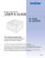 Page 1
USER’S GUIDE
Brother Laser Printer
HL-5240
HL-5250DN
 
For visually-impaired users
You can read this manual with Screen 
Reader ‘text-to-speech’ software.
You must set up the hardware and install the driver before you can use the printer.
Please use the Quick Setup Guide to set up the printer. You can find a printed copy in the box.
Please read this User’s Guide thoroughly before you use the printer. Keep the CD-ROM in a convenient place so you 
can use it quickly if you need to. You can also read the...