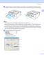 Page 26Printing Methods
18
2
dUsing both hands, put one piece of paper or one envelope in the manual feed slot until the front edge of 
the paper or envelope touches the paper feed roller. When you feel the machine pull in the paper, let go.
Note
• Put the paper into the manual feed slot with the side to be printed face up.
• Make sure that the paper or envelope is straight and in the proper position on the manual feed slot. If it is 
not, the paper or the envelope may not be fed properly, resulting in a skewed...