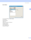 Page 42Driver and Software
34
3
Device Options3
 
You can set the following in Printer Function:
„Job Spooling
„Quick Print Setup
„Sleep Time
„Macro (HL-2150N / HL-2170W only)
„Header-Footer Print
„Density adjustment
„Error Message Printout
„Improve Print Output
 