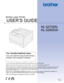 Page 1USER’S GUIDE
Brother Laser Printer
HL-5270DN
HL-5280DW
 
For visually-impaired users
You can read this manual with Screen 
Reader ‘text-to-speech’ software.
You must set up the hardware and install the driver before you can use the printer.
Please use the Quick Setup Guide to set up the printer. You can find a printed copy in the box.
Please read this User’s Guide thoroughly before you use the printer. Keep the CD-ROM in a convenient place so you 
can use it quickly if you need to. You can also read the...