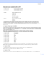 Page 135A. Appendix
 127
Bar code human readable line ON or OFF
This parameter shows whether the printer prints the human readable line below the bar code. Human 
readable characters are always printed with OCR-B font of 10 pitch and all the current character style 
enhancements are masked. The default setting is determined by the bar code mode selected by ‘t’ or ‘T’.
Quiet zone
n = ‘onnn’ or ‘Onnn’ (nnn = 0 ~ 32767)
Quiet zone is the space on both sides of the bar codes. Its width can be shown using the units...