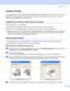 Page 282. Printing Methods
 20
Duplex Printing
The supplied printer drivers for Windows® 95/98/Me/2000/XP and Windows NT® 4.0, Mac OS® 9.1 to 9.2 and 
Mac OS
® X 10.2.4 or greater all enable duplex printing. For more information about how to choose the 
settings, see the Help text in the printer driver.
Guidelines for printing on both sides of the paper
„If the paper is thin, it may wrinkle.
„If paper is curled, straighten it and then put it back in the paper tray or the MP tray.
„If the paper is not feeding...