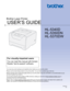 Page 1
USER’S GUIDE
Brother Laser Printer 
HL-5340D
HL-5350DN
HL-5370DW
For visually-impaired users 
You can read this manual with Screen 
Reader text-to-speech software. 
You must set up the hardware and install the driver before you can use the printer.
Please use the Quick Setup Guide to set up the printer. You can find a printed copy in the box. 
Please read this Users Guide thoroughly before you use t he printer. Keep the CD-ROM in a convenient place so you 
can use it quickly if you need to. 
You can...