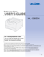 Page 1
USER’S GUIDE
Brother Laser Printer 
HL-5380DN 
For visually-impaired users 
You can read this manual with Screen 
Reader text-to-speech software. 
You must set up the hardware and install the driver before you can use the printer.
Please use the Quick Setup Guide to set up the printer. You can find a printed copy in the box. 
Please read this Users Guide thoroughly before you use t he printer. Keep the CD-ROM in a convenient place so you 
can use it quickly if you need to. 
You can also read the Users...