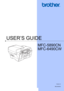 Page 1
USER’S GUIDE
MFC-5890CN
MFC-6490CW
 
Version A
ARL/ASA/NZ
 