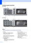 Page 22
Chapter 1
6
Control panel overview1
MFC-685CW  1
MFC-885CW1
Note
Most of the illustrations in this User’s Guide show the MFC-685CW.
 
1 Dial Pad
Use these keys to dial telephone and fax 
numbers and as a keyboard for entering 
information into the machine.
(Canada only) The  # key lets you temporarily 
switch the dialing mode during a telephone call 
from Pulse to Tone.
2 Fax and telephone keys „Redial/Pause
Redials the last 30 numbers called. It also 
inserts a pause when programming quick 
dial...