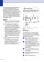 Page 123
A - 6
The TAD must answer within four rings (the 
recommended setting is two rings). The 
machine cannot hear CNG tones until the 
TAD has answered the call, and with four 
rings there are only 8 to 10 seconds of CNG 
tones left for the fax “handshake”. Make sure 
you carefully follow the instructions in this 
guide for recording your outgoing message. 
We do not recommend using the toll saver 
feature on your external answering machine if 
it exceeds five rings.
Note
■If you do not receive all your...