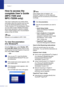 Page 21
Chapter 1
1 - 3
How to access the 
complete User’s Guide 
(MFC-7220 and 
MFC-7225N only)
This User’s Guide does not contain all the 
information about the machine such as how 
to use the advanced features of the Fax, 
Printer, Scanner, PC Fax and Network. When 
you are ready to learn detailed information 
about these operations, read the complete 
User’s Guide located in the ‘Documentation’ 
section of the CD-ROM.
Note
Network is not available for MFC-7220.
To view Documentation 
(For Windows®) 
From...