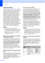 Page 82
Chapter 7
66
Distinctive Ring7
Distinctive Ring is a function of your Brother 
machine that allows a person with one line to 
receive fax and voice calls through two 
different phone numbers on that one line. 
Brother uses the term “Distinctive Ring,” but 
telephone companies market the service 
under a variety of names, such as Smart 
Ring, Ring Master or Ident-a-Ring. This 
service establishes a second telephone 
number on the same line as your existing 
telephone number, and each number has its 
own...