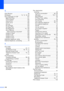 Page 234
218
E
Easy Receive ........................................... 48
Envelopes
 ............................ 12, 13, 19, 20
Error messages on LCD
 ........................ 151
B&W Print Only
 ................................... 151
Cannot Detect
 ..................................... 152
Cannot Print
 ........................................ 152
Comm. Error
 ....................................... 152
Ink Low
 ................................................ 153
No Cartridge...