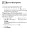 Page 1208 - 1   REMOTE FAX OPTIONS
8
Programming a Fax Forwarding number
When Fax Forwarding is selected, your MFC stores the received fax 
in the memory. Then it dials the fax number you have programmed 
and forwards the fax message.
1Press Menu, 2, 5, 1.
2Press  or  to select Fax 
Forward
.
Press 
Set.
The LCD will ask you to enter the fax number to which faxes will 
be forwarded.
3Enter the forwarding number (up to 20 digits).
Press 
Set.
4Press Stop/Exit.
Remote Fax Options
You can only use one remote fax...