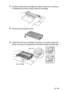 Page 181TROUBLESHOOTING AND ROUTINE MAINTENANCE   12 - 28
4Gently rock the toner cartridge from side to side five or six times 
to distribute the toner evenly inside the cartridge.
5Remove the protective cover.
6Insert the new toner cartridge in the drum unit until it clicks into 
place. If you put it in properly, the lock lever will lift automatically.
Toner CartridgeDrum Unit
 