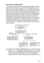 Page 83SETUP RECEIVE   5 - 20
How Does FaxAbility Work?
Your telephone number will have the standard ring pattern of long, 
long tone, while the new number will have a ring pattern of long, 
silence, long, etc. When FaxAbility is 
On, you will not hear the first 
ring of all incoming calls on the fax machine. Extension phones will 
ring as usual. If the fax machine recognizes the ring pattern, all 
ringing will stop and the fax machine will answer and automatically 
receive the fax message. Otherwise, you will...