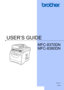 Page 1USER’S GUIDE
MFC-8370DN
MFC-8380DN
 
Version AUK/IRE
 