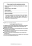 Page 2If you need to call customer service
Please complete the following information for future 
reference:
Model Number:  MFC-5200C
Serial Number:*
Date of Purchase:
Place of Purchase:
* The serial number is on the back of the unit. Retain 
this User’s Guide with your sales receipt as a 
permanent record of your purchase, in the event of  
theft, fire or warranty service.
Register your warranty on-line at 
www.registermybrother.com
By registering your product with Brother International Corporation, 
you will...