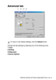 Page 148PRINTER DRIVER SETTINGS (WINDOWS® ONLY) 13 - 8
Advanced tab
Change the tab settings by selecting one of the following icons:
1.Color
2.Scaling
3.Watermark
4.Device Options
To return to the default settings, click the Default button.
1234 