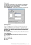 Page 154PRINTER DRIVER SETTINGS (WINDOWS® ONLY) 13 - 14
Watermark
You can place a logo or text into your document as a Watermark. 
You can select one of the preset Watermarks, or you can use a 
bitmap file or text file that you have created.
Check Use Watermark, and then select the watermark you want to use.
In background
Check In background with the Watermark to print the watermark 
image in the background of your document. If this feature is not 
checked then the Watermark will be printed on top of your...