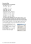 Page 18315 - 8 HOW TO SCAN USING WINDOWS®
Document Size
Set the Size to one of the following:
Letter (8 1/2 × 11 in.)
A4 (210 × 297 mm)
Legal (8 1/2 × 14 in.)
A5 (148 × 210 mm)
B5 (182 × 257 mm)
Executive (7 1/4 × 10 1/2 in.)
Business Card (90 × 60 mm)
Photo 3.5 × 5 in. (9 × 13cm)
Photo 5 × 7 in. (13 × 18cm)
APS C 4 × 6 in. (10 × 15cm)
Custom (User adjustable from 0.35 × 0.35 in. to 8.5 × 14 in.)
To scan photographs or business cards, select the document size, 
and then place the document face down at...