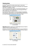 Page 19515 - 20 HOW TO SCAN USING WINDOWS®
Viewing items
ScanSoft™ PaperPort® provides several ways to view items:
Desktop View displays a thumbnail (a small graphic that represents 
each item in a Desktop or folder).
Items in the selected folder appear on the PaperPort
® Desktop. You 
can see PaperPort® items (MAX files) and non-PaperPort® items 
(files created using other applications). 
Non-PaperPort
® items include an icon that indicates the application 
that was used to create the item; a non-PaperPort®...