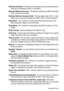 Page 280GLOSSARY G - 5
Remote Activation  Allows you to transfer a fax call, answered at an 
external or extension phone, to the MFC. 
Remote Retrieval Access  The ability to access your MFC remotely 
from a touch tone phone.
Remote Retrieval Access Code  The four-digit code (159   ) that 
allows you to call and access your MFC from a remote location.
Resolution  The number of vertical and horizontal lines per inch. 
See: Standard, Super Fine and Photo.
Ring Delay  The number of rings before the MFC answers in...