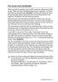 Page 30INTRODUCTION 1 - 7
Fax tones and handshake
When someone is sending a fax, the MFC sends fax calling tones (CNG 
tones). These are quiet, intermittent beeps every 4-seconds. You’ll hear 
them after you dial and press Fax Start, and they will continue for about 
60 seconds after dialing. During that time, the sending machine must 
begin the “handshake” with the receiving machine.
Each time you use automatic procedures to send a fax, you are 
sending CNG tones over the phone line. You’ll soon learn to...