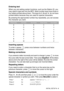 Page 54INITIAL SETUP 4 - 4
Entering text
When you are setting certain functions, such as the Station ID, you 
may need to type text into the MFC. Most number keys have three or 
four letters printed above them. The keys for 0, # and   do not have 
printed letters because they are used for special characters.
By pressing the appropriate number key repeatedly, you can access 
the character you want.
Inserting spaces
To enter a space,   press once between numbers and twice 
between characters.
Making corrections...