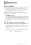 Page 19INTRODUCTION1 - 1
Using this Manual
Thank you for purchasing a Brother fax machine or multi-function center.
This machine has been designed to be simple to use, with LCD screen prompts
to guide you through functions. However, you can use your machine to its
fullest potential by taking a few minutes to read this manual.
Additionally, your machine has a Help Key. Press Help/Broadcast to print a list of
basic operational steps and functions.
Finding Information
All chapter headings and subheadings are...