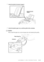 Page 29ASSEMBLY AND CONNECTIONS   2 - 6
5Attach the plastic document support.
6Attach the plastic paper tray, and then pull out the extension.
Caution
Please attach the paper tray to prevent paper jams and maintain print quality.
Plastic Document
Support
Plastic Paper Tray
Extension 