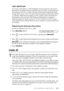 Page 89TELEPHONE SERVICES   9 - 3
VERY IMPORTANT
If you have Voice Mail or a TAD (Telephone Answering Device) and want to 
keep one of your phone numbers dedicated only to fax calls, you must leave the 
fax machine in MANUAL mode at all times while using the Distinctive Ring 
Feature. Here’s why: 
MANUAL mode will never pick up a call by itself, since it 
is «Neutral». When the fax machine is in this «neutral» mode, the Distinctive 
Ring Feature can be activated. The Distinctive Ring feature is actually an...