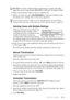 Page 65SETUP SEND   6 - 2
Make sure documents written in ink are completely dry.
Before you send a fax, press Fax Resolution to select the resolution for the 
document you’re sending. (See 
Fax Resolution, page 6-5.)
Sending Faxes with Multiple Settings
When you send a fax you can choose any 
combination of these settings:  add a 
coverpage and select a comment; set the 
contrast or resolution; send using 
overseas mode, call reservation, delayed 
fax, polling transmission or real time transmission. After...