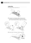 Page 2614CHAPTER TWO
Loading Paper
1Open the multi-purpose sheet feeder cover.
2Fan the paper well.  Load the paper, making sure that the print side is
toward the fax machine and the paper level is stacked below the paper
mark.  The feeder can hold up to 200 sheets of paper, or up to 10 envelopes.
 
  
3  Adjust the guides to fit the paper, to help prevent paper jams.
Press and Slide. 