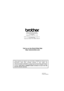 Page 83 
T7BASE-US-FM5.5 
LE4131001
Printed in Malaysia
®
 
Brother International Corporation
100 Somerset Corporate Boulevard
P.O. Box 6911
Bridgewater, NJ 08807-0911  USA
Brother International Corporation (Canada) Ltd.
1 rue H™tel de Ville,
Dollard-des-Ormeaux, QC, CANADA H9B 3H6 
Visit us on the World Wide Web
http://www.brother.com 
These machines are made for use in the USA or CANADA only. We can not
recommend using them overseas because it may violate the
Telecommunications Regulations of that country and...