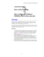 Page 40CHAPTER 3 TCP/IP PEER TO PEER PRINTING
3-1
3
CHAPTER THREE
Peer to Peer Printing
How to Print in a Windows
95/98/Me Peer to Peer network
Overview
Microsofts Windows 95/98/Me operating systems features built-in networking
capabilities. These capabilities allow a Windows PC to be configured as a client
workstation in a file server based network environment.
For smaller networks, Windows 95/98/Me also allows the PC to operate in a peer-to-
peer mode. In this mode, the PC can share resources with other PCs...