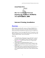 Page 54CHAPTER 5 BIP INTERNET PRINTING INSTALLATION
5-1
5
CHAPTER FIVE
How to Configure Internet
Printing for Windows 95/98/Me
NT 4.0/Windows 2000
Internet Printing Installation
Overview
Brothers Brother Internet Print (BIP ) software, for Windows 95/98/Me/NT4.0,
allows a PC user at one location, to send a print job to a Brother Printer at a remote
location via the Internet. For example, a user on a PC in New York could print a
document directly from his Microsoft Excel application program to a printer in...
