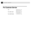 Page 134122CHAPTER THIRTEEN
For Customer Service
USA:1-800-284-4329 (voice)
1-908-575-8790 (fax)
From within Canada:1-800-853-6660 (voice)
1-514-685-4898 (fax)
From within Montreal:1-514-685-6464 (voice) 