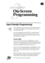 Page 3523
User-Friendly Programming
We have designed your fax machine with on-screen programming and a Help key.
User-friendly programming helps you take full advantage of all the functions
your fax machine has to offer.
Since your fax programming is done on the LCD, we created step-by-step on-
screen prompts to help you program your fax machine.  All you need to do is
follow the prompts as they guide you through the function menu selections and
programming options and settings.
Function Mode
You can access the...